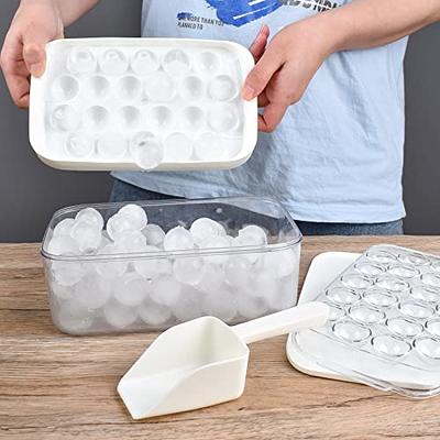 DAYHAP Ice Cube Tray with Lid Ice Trays for Freezer Ice Maker Mold