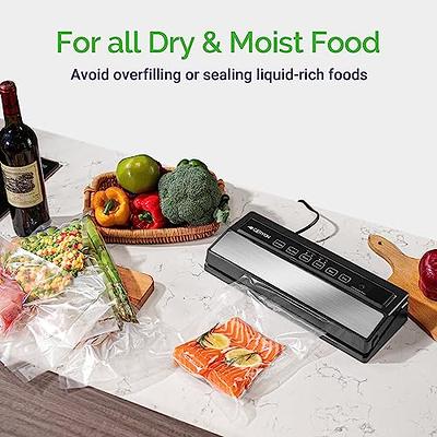 Nutrichef Automatic Food Vacuum Sealer W/starter Kit : Target