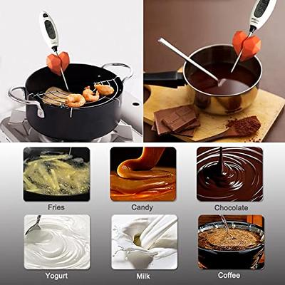  2Pcs Silicone Non-Scratch Pot Clip, Candy Thermometer Pot Clip  for Candy Making, Hand-Free Holder to Measure Temperature of Candy, Oil,  Milk, Chocolate, Candle, Deep Fryer and Cooking Melting Pot : Home