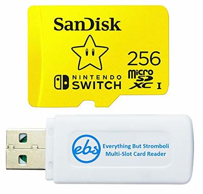 SanDisk Memory Card for Nintendo Switch Game 64gb 128gb 256gb 512gb  Colorful U3 4K Micro SD