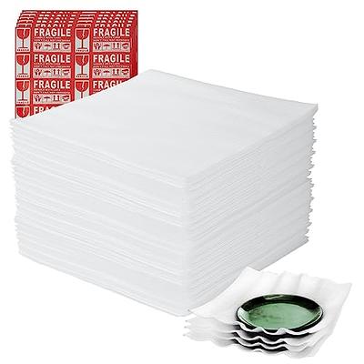  100 Pack Premium Cushioning Foam Wrap Sheets 12x12x1/16  Packing Materials for Fragile Items and Moving Supplies for Dish Packing :  Office Products