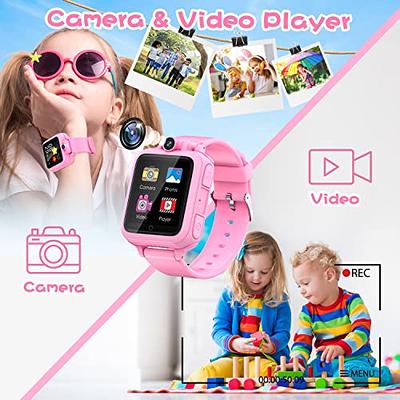 Y90 Children's Smart Watch Toys 3-8 Years Old Girls Toddler Watch HD Dual  Camera Pink Children's Watch All-in-One 5-12 Years Old Girls Birthday Gifts  Educational Toys Children's Christmas Gifts Pink - KENTFAITH