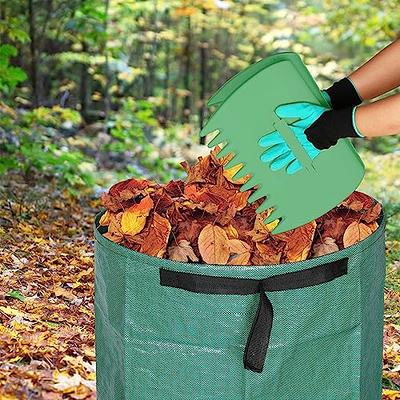 10 Count 30 Gallon Lawn and Leaf Bags with Leaf Scoops & 53 GAL