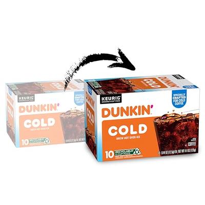 Dunkin Donuts Cold 10-Pack Single Serve Brew Cups