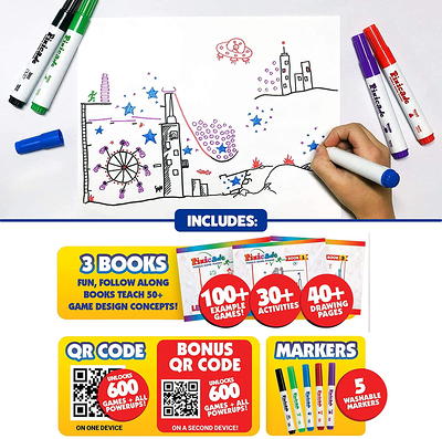 Playability DO-A-DOT Markers With Color N Paint Book