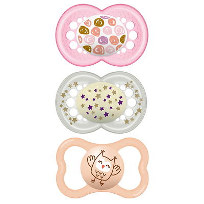 Mam - Perfect Baby Girl Pacifier 6M+