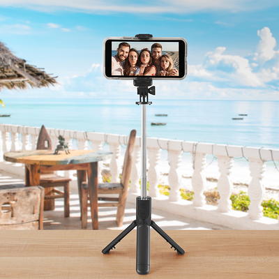 Onn. Adjustable Mini Tripod Stand for Cameras/GoPros/Smartphone Devices 