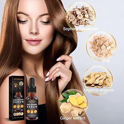 MIELLE Rosemary Oil Hair Growth Product for Man Women Ginger Anti Hair Loss  Fast Regrowth Thicken