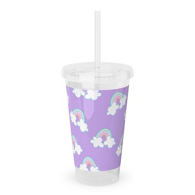 Contigo Kids' Leighton Tritan 14oz Tumbler Blue Poppy Coral with Narwhals