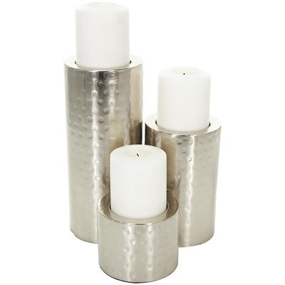 CosmoLiving by Cosmopolitan 3 Candle Glass Lantern Candle Holder in the  Candle Holders department at