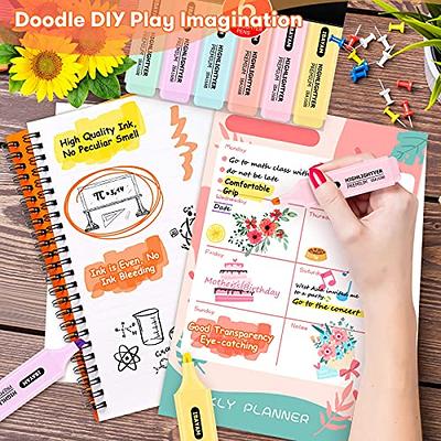 Kawaii Desk Organizer with Drawers for Teen Girls Cute Kawaii Desk  Organizer with Stickers DIY Fun School Supplies Stationery Makeup  Accessories