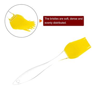 Unique Bargains Home Kitchenware Silicone Cooking Tool Baster Turkey Barbecue Pastry Brush Blue