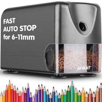 ZMOL Electric Pencil Sharpener Heavy Duty Pencil Sharpeners for Classroom  Cute Pencil Sharpener Plug in for Kids Auto-Stop Pencil Sharpener for No.2  / Colored Pencils Best Electric Pencil Sharpener Panda