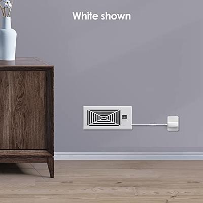BIOWIND Quiet Register Booster Fan, Smart Register Vent Fits 4 x 10  Register Holes with Remote Control and Thermostat Control, Heating Cooling  AC Vent Fan - White - Yahoo Shopping