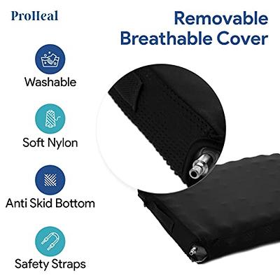 2 Pack Inflatable Seat Cushions for Pressure Relief - Ideal Waffle Cushion  for Prolonged Sitting - Wheelchair Cushion for Pressure Sore - Ideal Seat