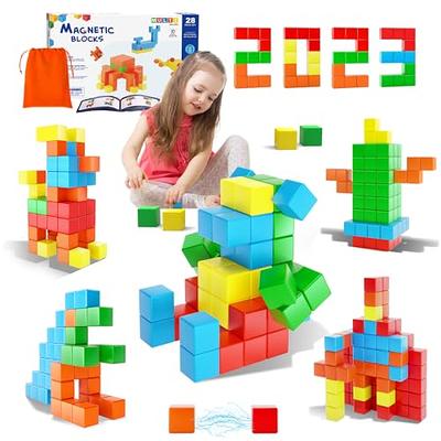 Montessori Toys for 1 2 3 4 5 Year Old Boys Girls Toddlers Preschool  Learning Activities 30Pcs Building Blocks Stacking Educational Toys STEM  Sensory