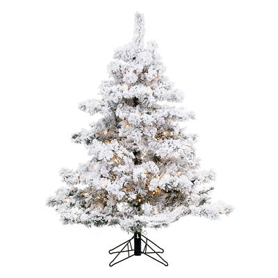 15.25 LED Lighted B/O Silver Wire & Bead Christmas Tree - Warm White  Lights