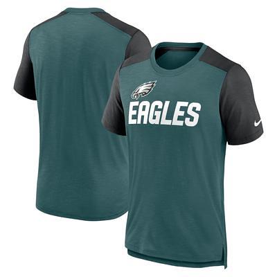 Philadelphia Eagles Big & Tall Team Logo Pullover Hoodie - Midnight  Green/Heathered Gray