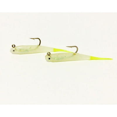 H&H Glass Minnow Double Rig 1/8oz All American Shad GMDR18-207