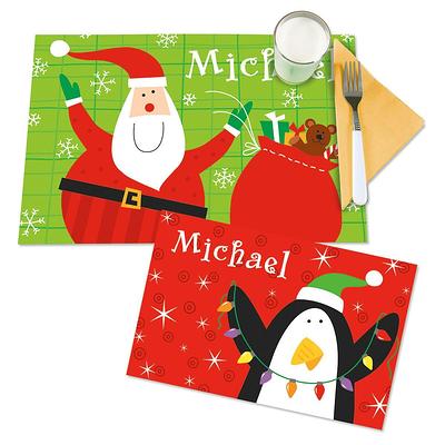 Personalized Christmas Halloween Thanksgiving Placemat/ Holidays 