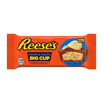 REESE'S Milk Chocolate Peanut Butter Snack Size Cups, Candy Bag, 33 oz (60  Pieces)