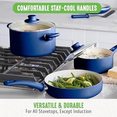 GreenLife, Soft Grip 12-Piece Cookware Set