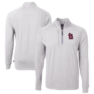 Men's Cutter & Buck Heather Gray St. Louis Cardinals Big Tall