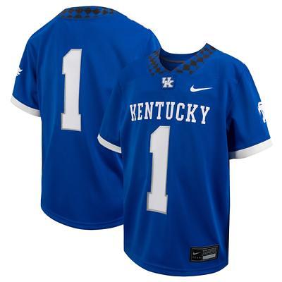 Men's Kentucky Wildcats Jersey Royal #1 Basketball Performance - Kentucky  Jersey