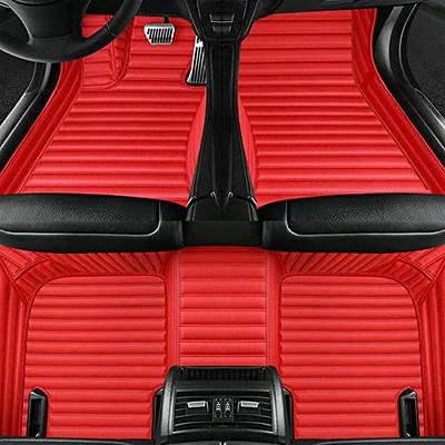 NGUMMS Custom All-Weather Protection Leather Car Floor Mats Fit