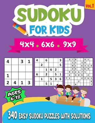 SUDOKU PER BAMBINI 8-12 ANNI: 600 Sudoku Da Facili a Medi Con Soluzioni  Complete (600 Sudoku Per Bambini 6×6) VOL. 33 (33) (Italian Edition):  ELHIMER, ABDERRAZZAQE: 9798387570452: : Books