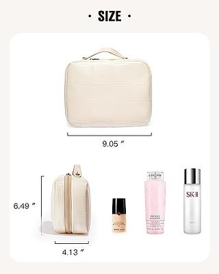  YUNZSXJY Large Capacity Cosmetic Bag Travel Makeup Bag