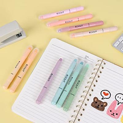 EOOUT Bible Highlighters and Pens No Bleed, 10 Pack Gel Highlighters with Assorted  Cute Colors, Extra Smooth, Aesthetic Bible Study Journaling School Supplies,  Bible - Yahoo Shopping