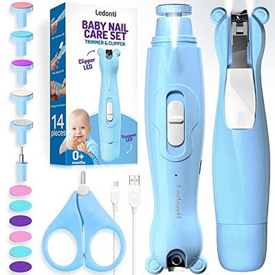 HuddiBABA Nail Cutter for Baby Kids| Blue Nail Clipper with Magnifying  Glass BPA free Easy Grip For New Born Baby Finger Toe Nail Cutting with  Magnifier Nail Trimmer Manicure Grooming Care Tool -