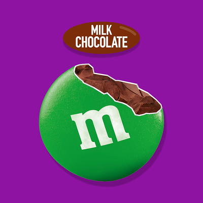 M&M'S Peanut Milk Chocolate Candy, Super Bowl Chocolates Party Size, 38 oz  Bag