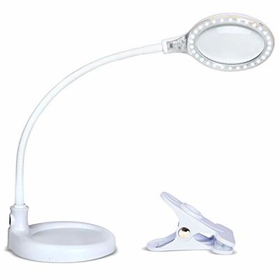 Brightech LightView Pro Flex 2 in 1 Magnifying Desk Lamp, 2.25x Light  Magnifier, Adjustable Magnifying Glass with Light for Crafts, Reading, Close  Work - Yahoo Shopping