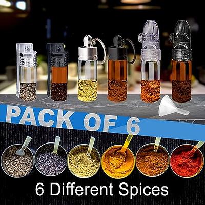 SWOMMOLY 24 Pcs Glass Spice Jars with 366 Labels, 6 oz Spice Jars with  Bamboo Lids, Empty Spice Bottles with Shaker Lids, Spice Containers with  White