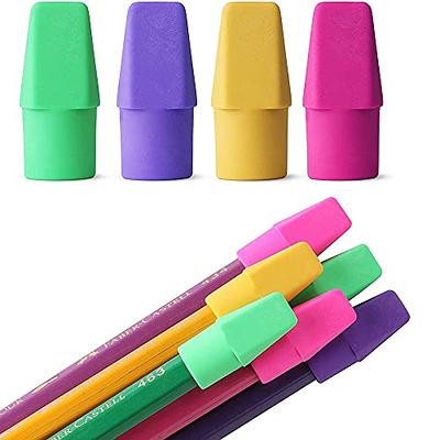 Correction Supplies Stationery, Pencil Top Eraser Caps