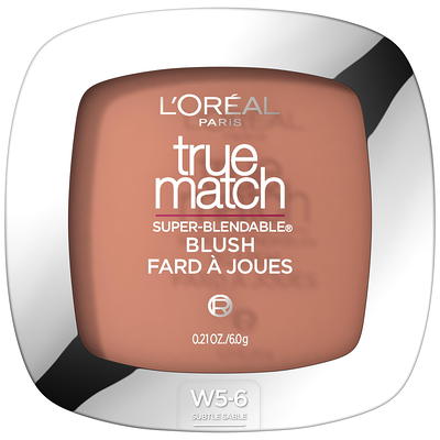 L'Oreal Paris True Match Super Blendable Oil Free Makeup Powder, Sun Beige,  0.33 oz