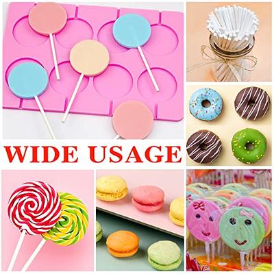 Whaline Hawaiian Silicone Chocolate Molds, Summer Tropical Candy Moulds with Droppers Molds, Ice Cube Tray Candy Mold for Kids Party's and Baking