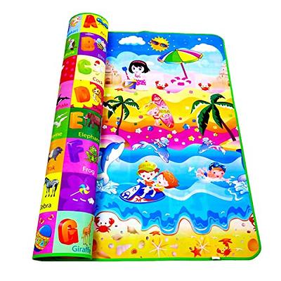 MIIMER Washable Baby Play Mat Portable Playmat for Babies 63x43”, Foldable  Toddler Playpen Mat Non-Slip Baby Tummy Time Mat, Soft Floor Play Mats for  Infants Extra Large Crawling Mat - Yahoo Shopping