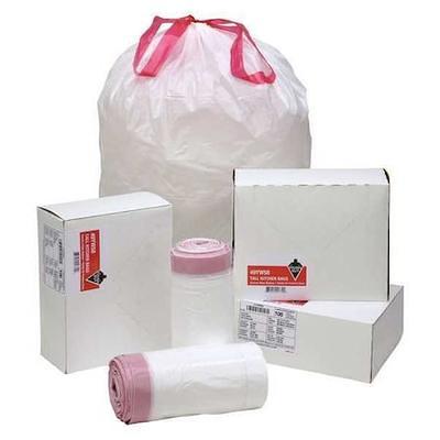 Primrose Contractor Trash Bags, Twist Ties, Clear, 3 Mil, 42