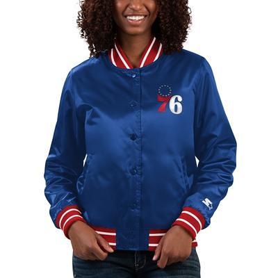 Youth JH Design Royal/Red Chicago Cubs Reversible Hoodie Full-Snap Jacket