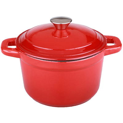 BergHOFF Neo 3qt Cast Iron Round Cov Dutch Oven, Red - Yahoo Shopping