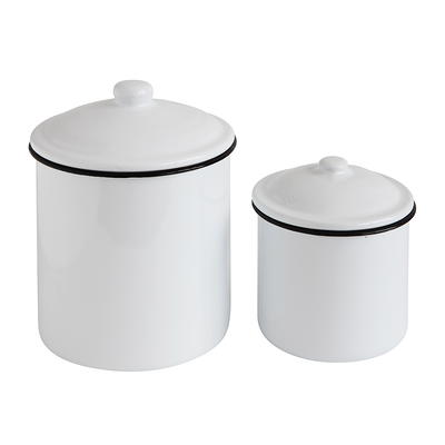 5pc Airtight Canister Set White - Brightroom™