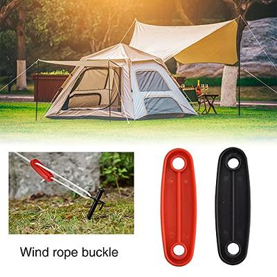 Surakey 5pcs Wind Rope Buckle Plastic Cord Tensioners Rope Adjuster Tent  Regulator Guyline Wind Rope Buckle Fastener Tightener for Camping Hiking  Picnic Outdoor Activities (Type 1) - Yahoo Shopping