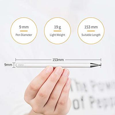 Stylus Pens for iPad Pencil, Capacitive Pen High Sensitivity & Fine Point, Magnetism Cover Cap, Universal for Apple/iPhone/Ipad Pro/Mini/Air/Android