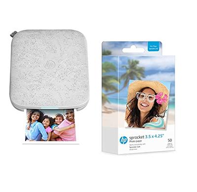 HP Sprocket Sticky Back Zink Photo Paper 2x3, Photo Paper Compatible with HP  Sprocket Photo Printers