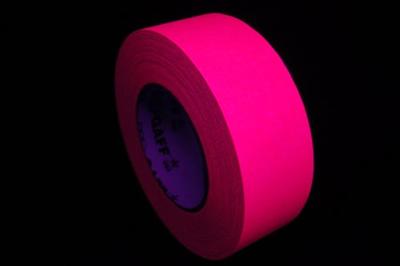 GAFF TAPE - 2 X 50 YARDS - FLUORESCENT PINK