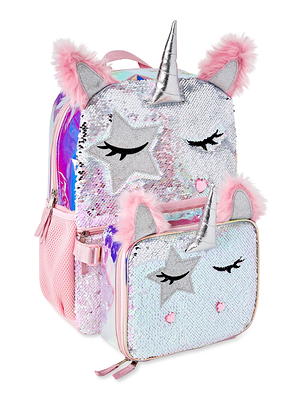 Peppa Pig Girls 5 piece Backpack and Lunch Bag School Set