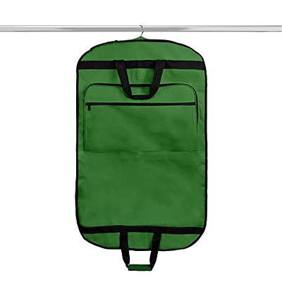 54 Garment Bag with Extra Large Pockets for Travel, Gusseted Suit Cover  Mens Womens Foldable Hanging Bags for Clothes Shirts Dresses Coats